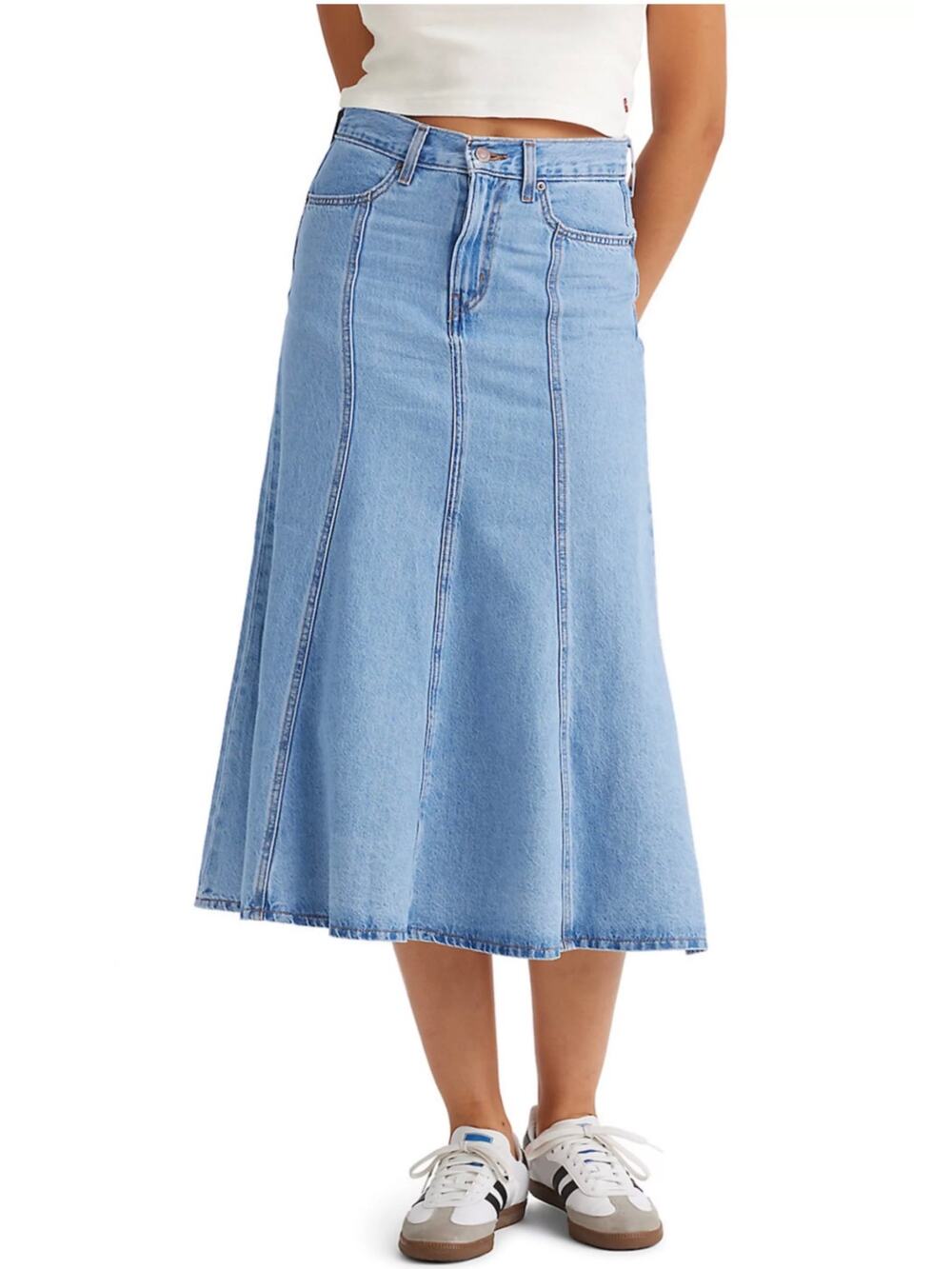 Levi's Fit & Flare Denim Skirt size 29